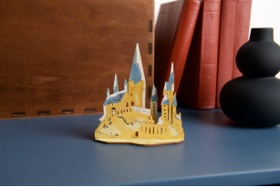 Maqueta 3D para colorear Castillo de Hogwarts™